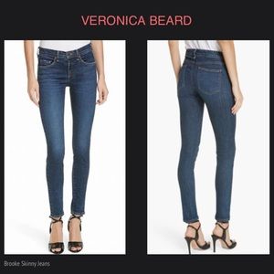 VERONICA BEARD JEANS Brooke Mid-Rise Skinny Jeans